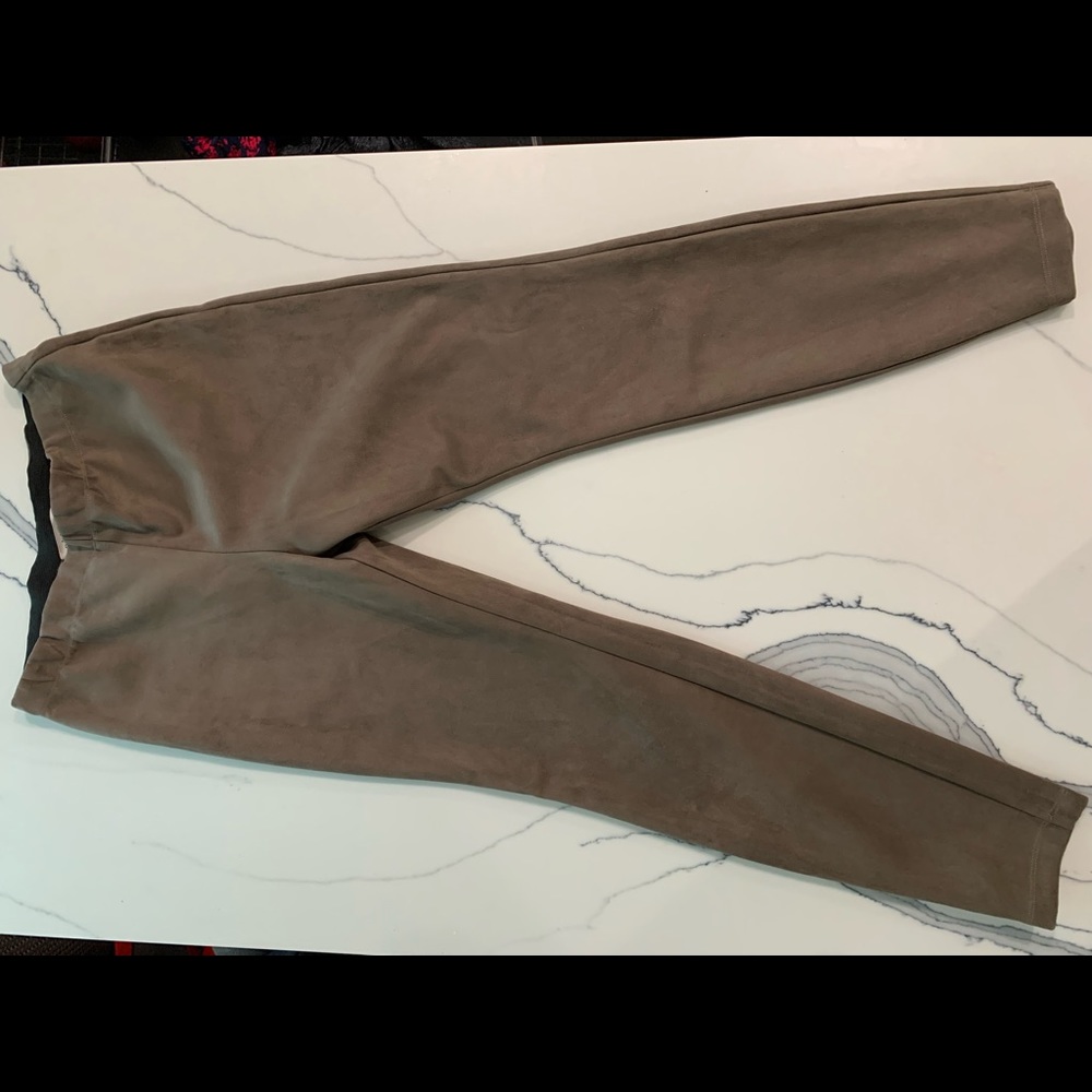 Faux Suede leggings